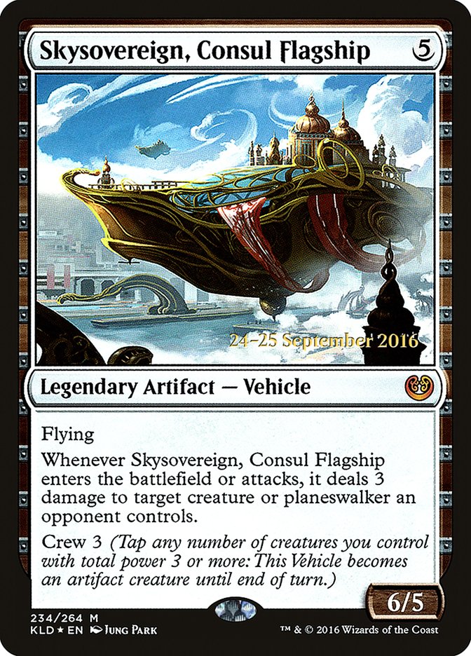 Skysovereign, Consul Flagship [Kaladesh Prerelease Promos] | Anubis Games and Hobby