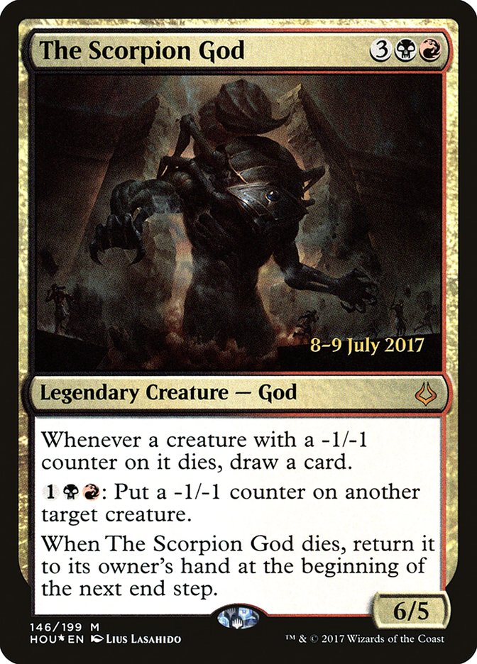 The Scorpion God [Hour of Devastation Prerelease Promos] | Anubis Games and Hobby