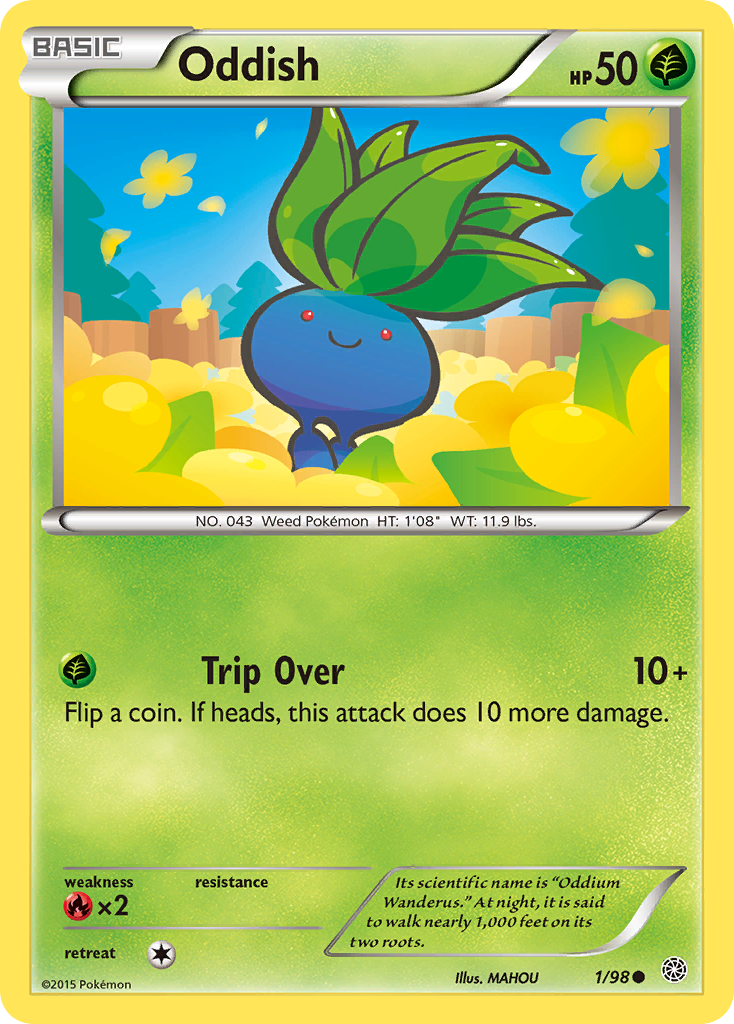 Oddish (1/98) [XY: Ancient Origins] | Anubis Games and Hobby