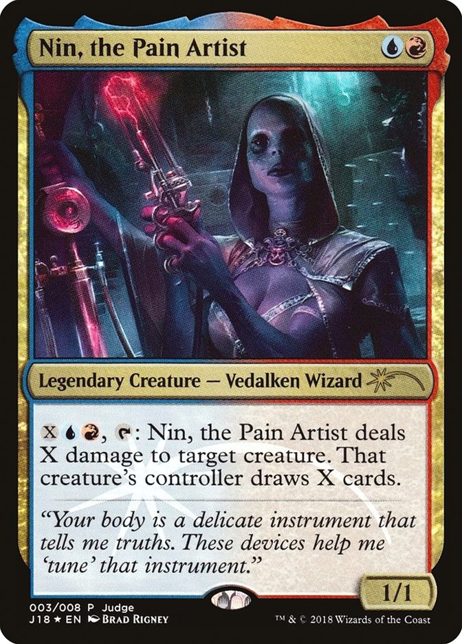 Nin, the Pain Artist [Judge Gift Cards 2018] | Anubis Games and Hobby