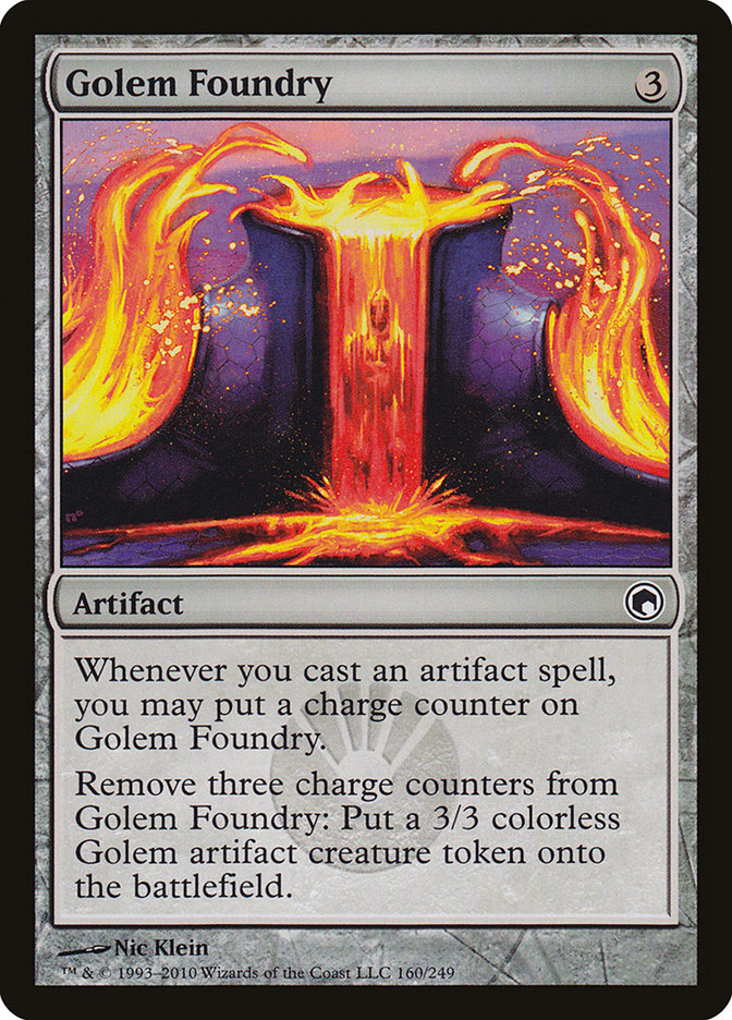 Golem Foundry [Scars of Mirrodin] | Anubis Games and Hobby