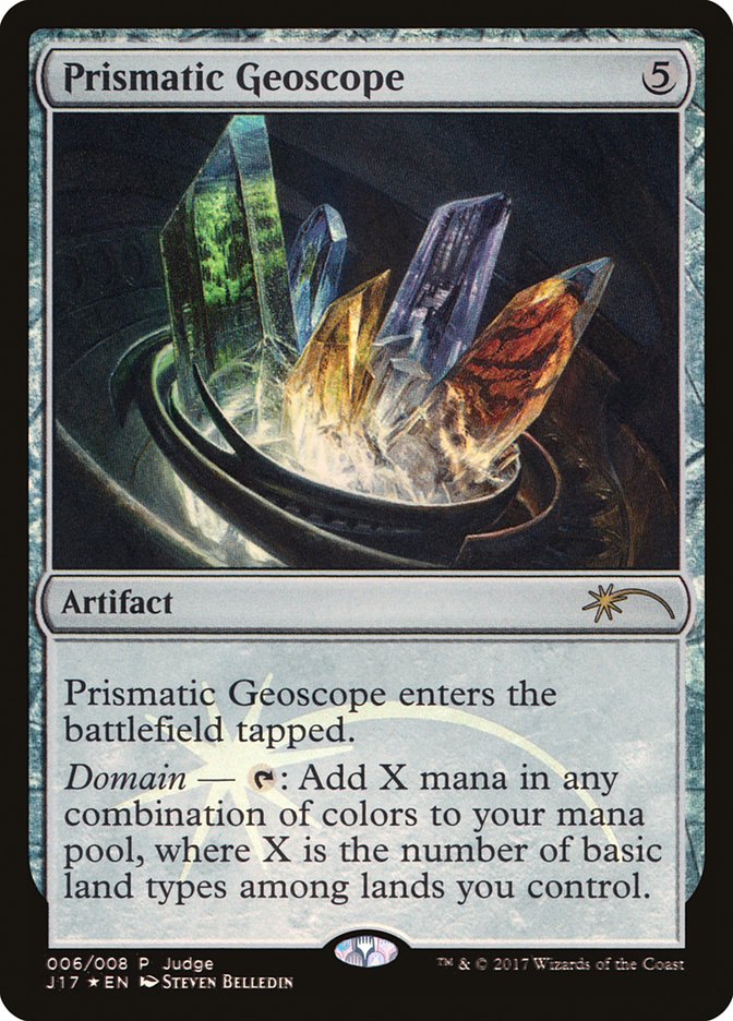 Prismatic Geoscope [Judge Gift Cards 2017] | Anubis Games and Hobby