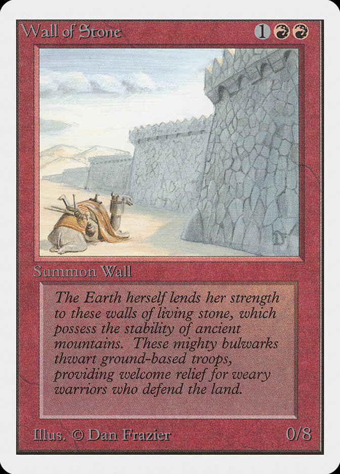 Wall of Stone [Unlimited Edition] | Anubis Games and Hobby