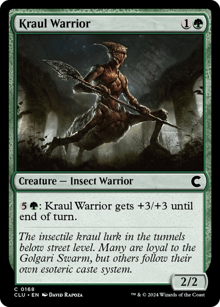 Kraul Warrior [Ravnica: Clue Edition] | Anubis Games and Hobby