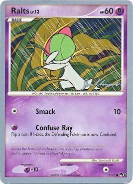 Ralts LV.13 (15/17) (Psychic Lock - Jason Klaczynski) [World Championships 2008] | Anubis Games and Hobby