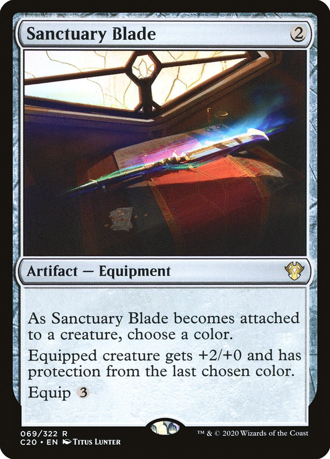 Sanctuary Blade [Commander 2020] | Anubis Games and Hobby