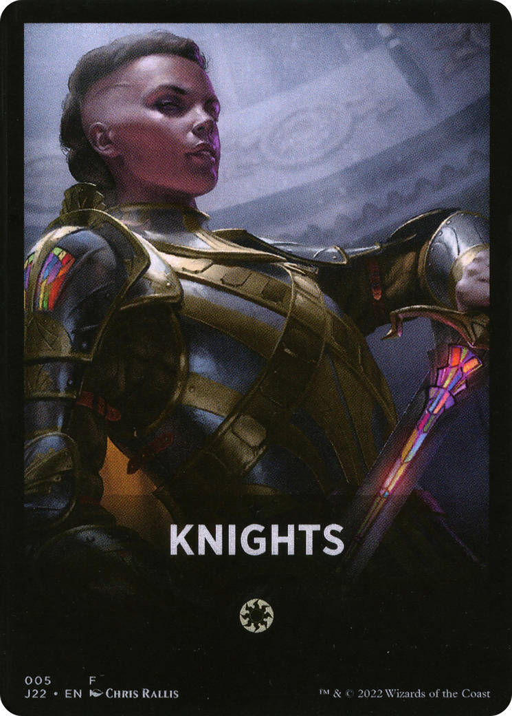 Knights Theme Card [Jumpstart 2022 Front Cards] | Anubis Games and Hobby