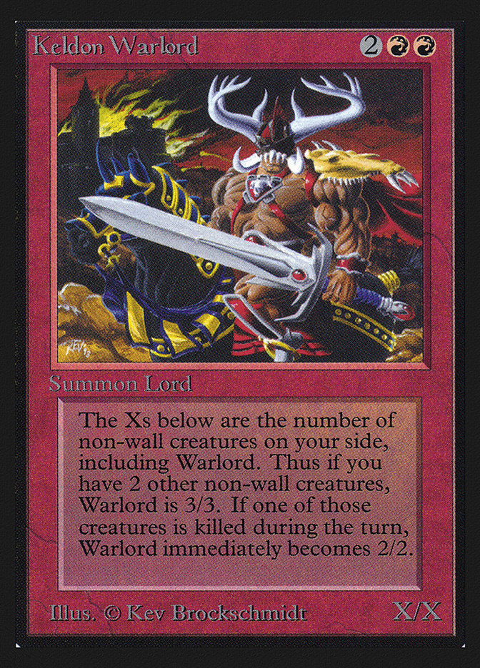 Keldon Warlord [Collectors' Edition] | Anubis Games and Hobby