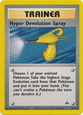 Hyper Devolution Spray (73/75) [Neo Discovery Unlimited] | Anubis Games and Hobby