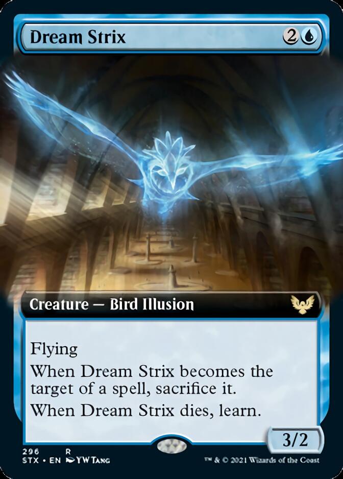 Dream Strix (Extended Art) [Strixhaven: School of Mages] | Anubis Games and Hobby