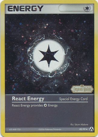 React Energy (82/92) (Stamped) [EX: Legend Maker] | Anubis Games and Hobby