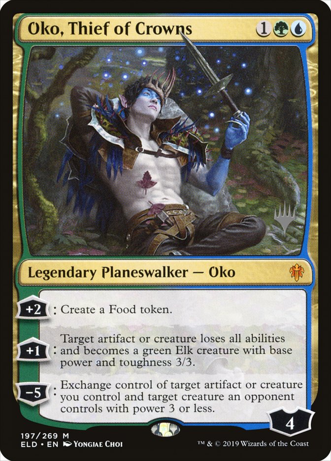 Oko, Thief of Crowns (Promo Pack) [Throne of Eldraine Promos] | Anubis Games and Hobby