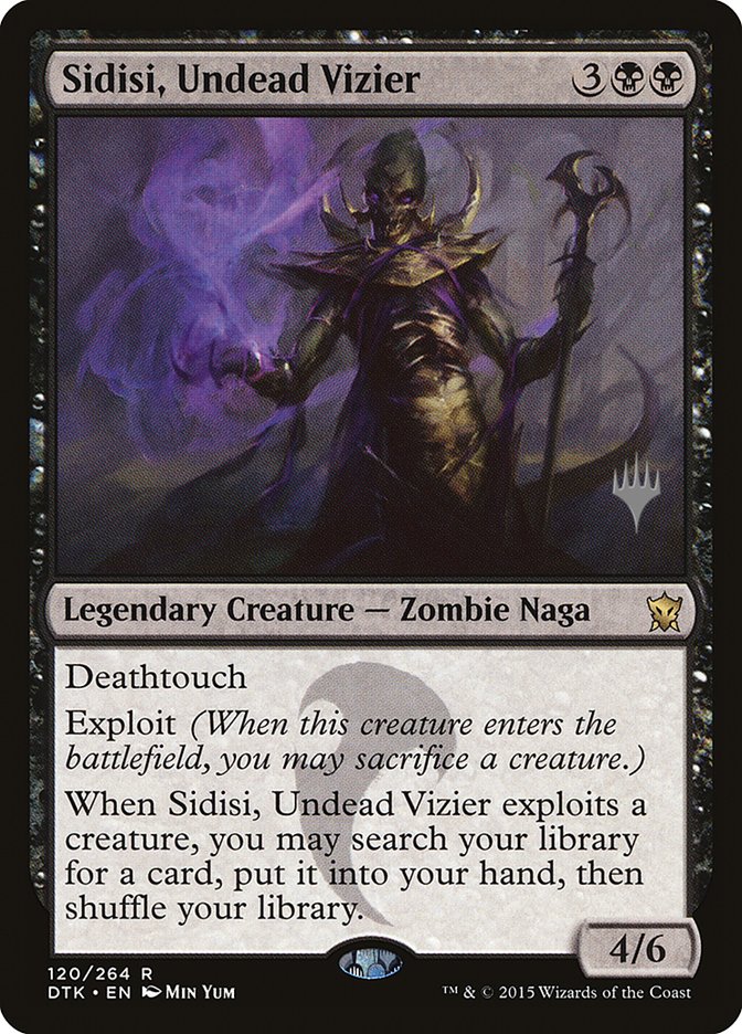 Sidisi, Undead Vizier (Promo Pack) [Dragons of Tarkir Promos] | Anubis Games and Hobby
