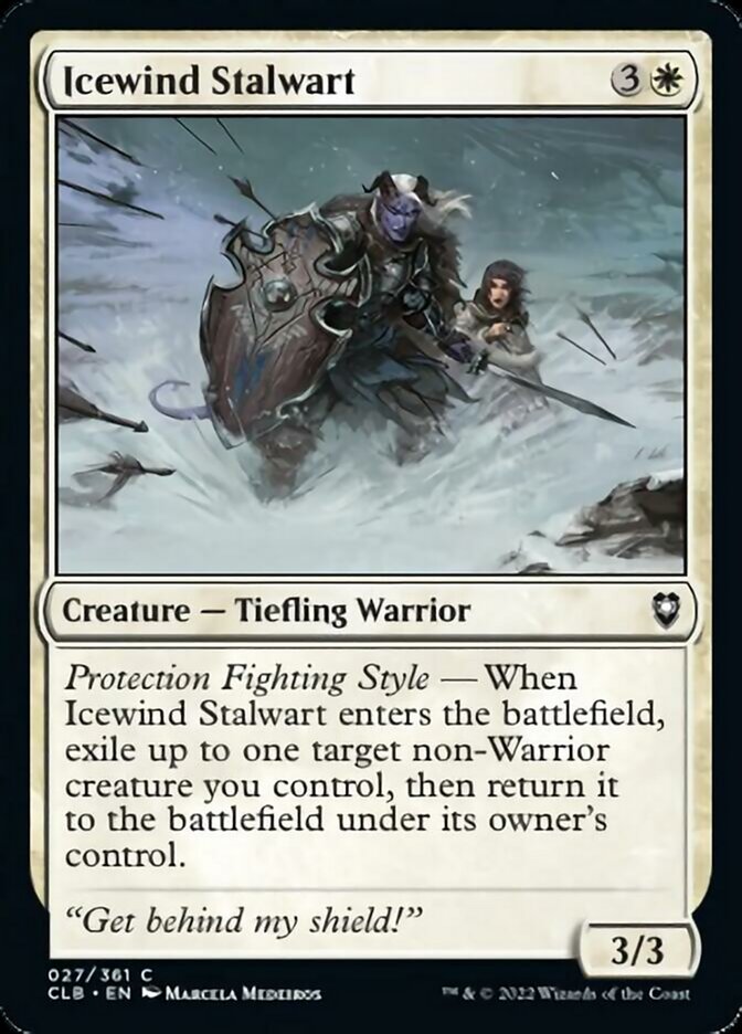 Icewind Stalwart [Commander Legends: Battle for Baldur's Gate] | Anubis Games and Hobby