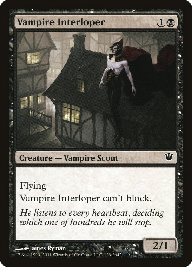 Vampire Interloper [Innistrad] | Anubis Games and Hobby