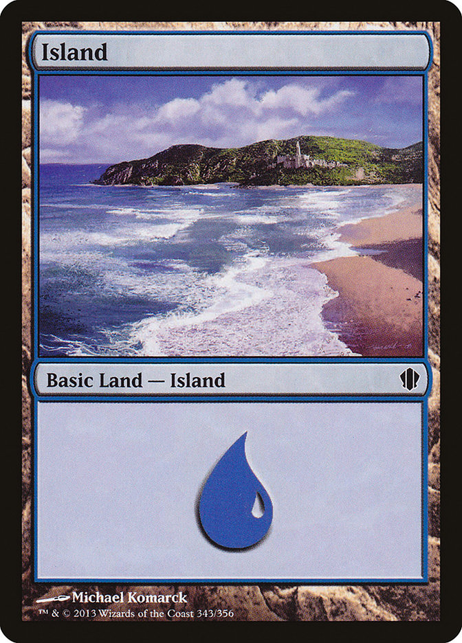 Island (343) [Commander 2013] | Anubis Games and Hobby