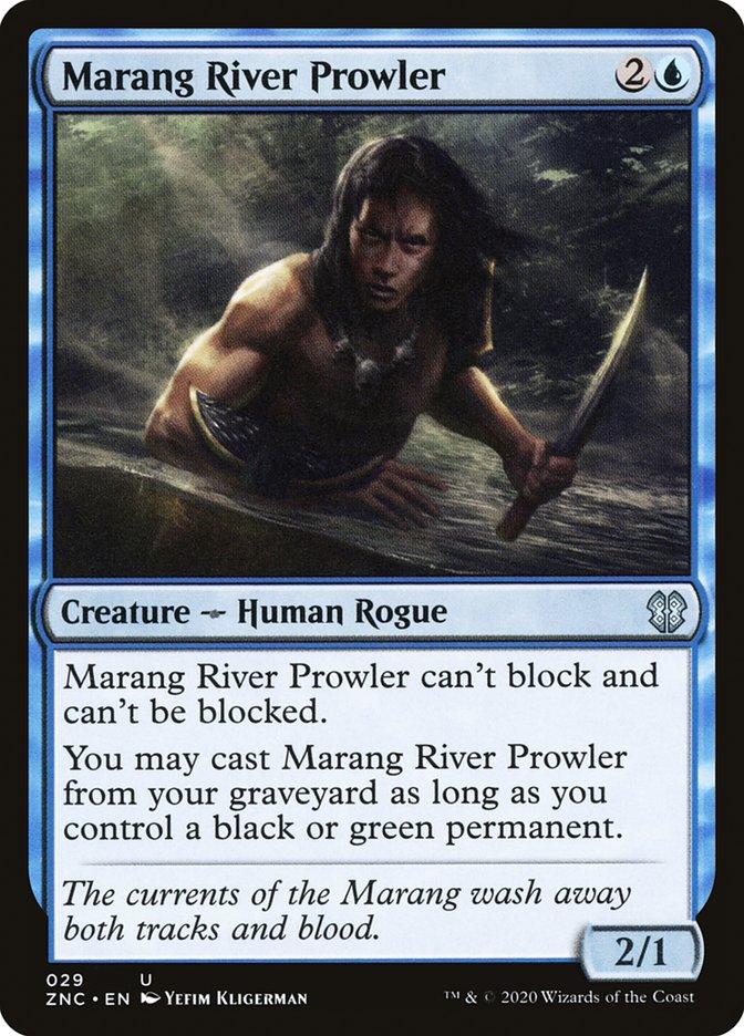 Marang River Prowler [Zendikar Rising Commander] | Anubis Games and Hobby