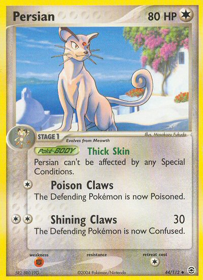 Persian (44/112) [EX: FireRed & LeafGreen] | Anubis Games and Hobby