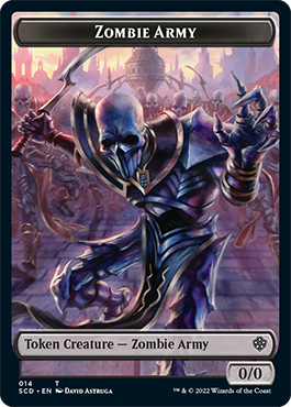 Zombie Army Double-Sided Token [Starter Commander Decks] | Anubis Games and Hobby