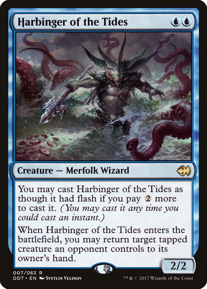 Harbinger of the Tides [Duel Decks: Merfolk vs. Goblins] | Anubis Games and Hobby