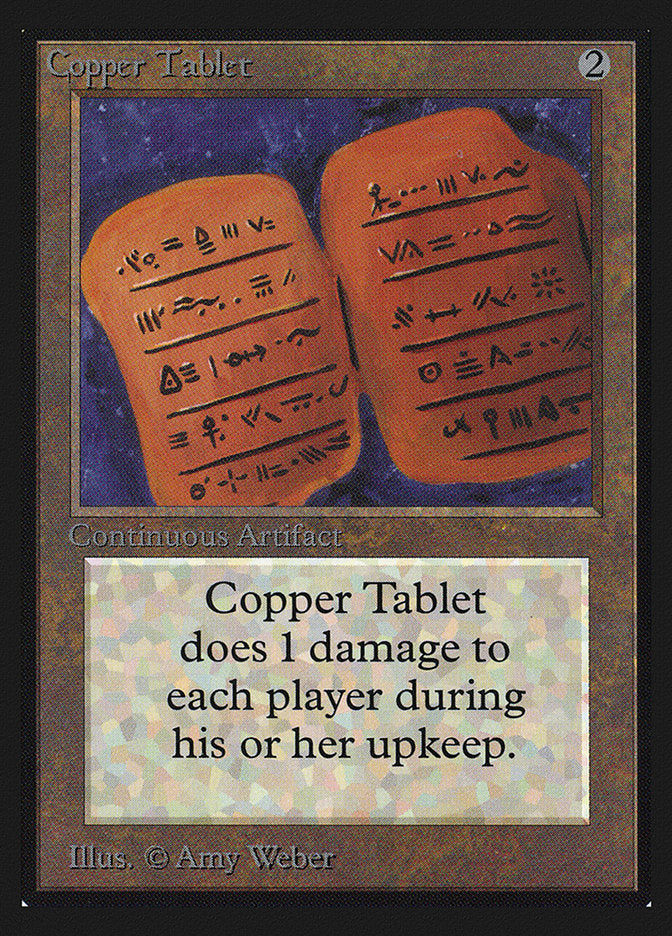 Copper Tablet [International Collectors' Edition] | Anubis Games and Hobby