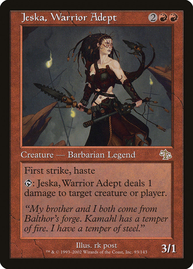 Jeska, Warrior Adept [Judgment] | Anubis Games and Hobby