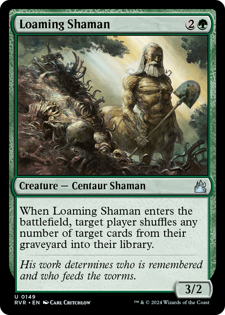 Loaming Shaman [Ravnica Remastered] | Anubis Games and Hobby