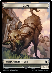 Bird // Goat Token [The Lord of the Rings: Tales of Middle-Earth Commander Tokens] | Anubis Games and Hobby