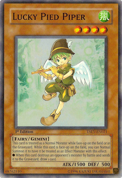 Lucky Pied Piper [TAEV-EN021] Super Rare | Anubis Games and Hobby