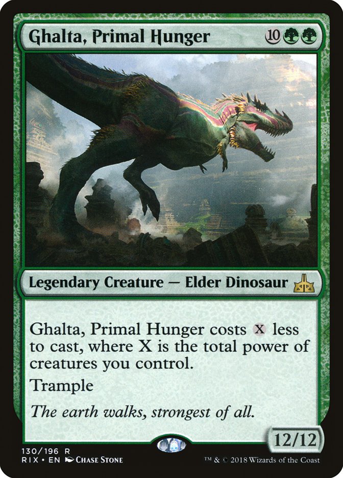 Ghalta, Primal Hunger [Rivals of Ixalan] | Anubis Games and Hobby