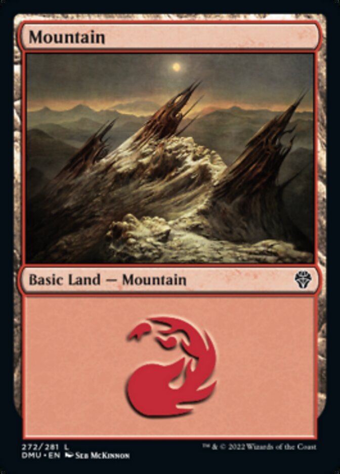 Mountain (272) [Dominaria United] | Anubis Games and Hobby