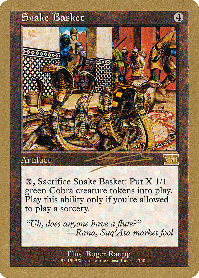 Snake Basket (Nicolas Labarre) [World Championship Decks 2000] | Anubis Games and Hobby