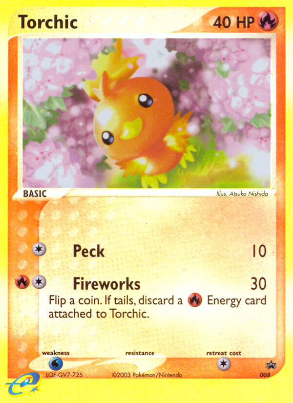 Torchic (008) [Nintendo: Black Star Promos] | Anubis Games and Hobby