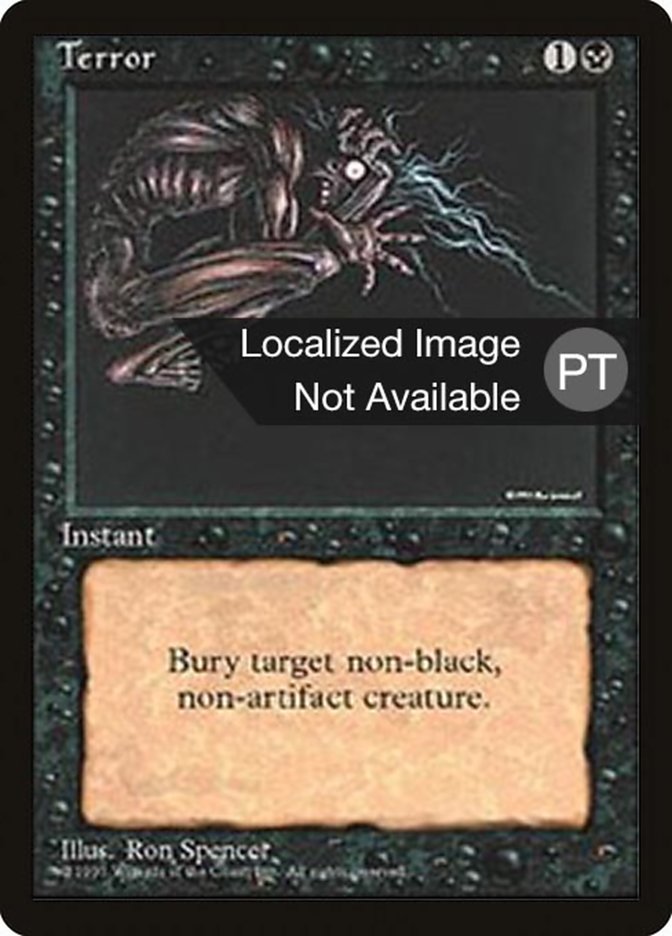 Terror [Fourth Edition (Foreign Black Border)] | Anubis Games and Hobby