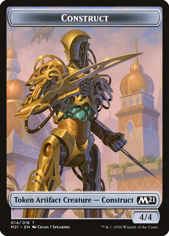 Construct Token [Core Set 2021 Tokens] | Anubis Games and Hobby