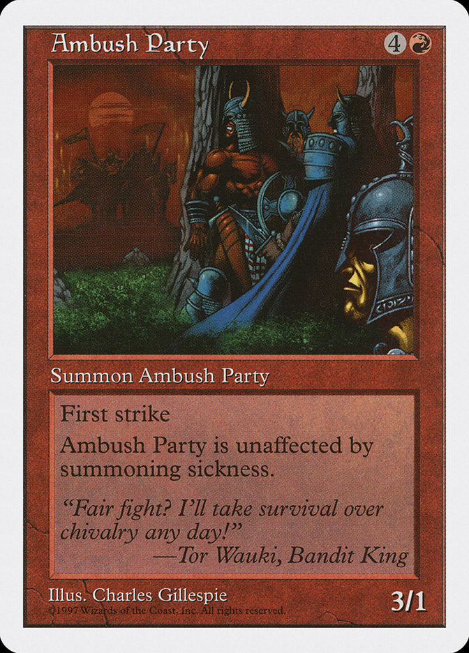 Ambush Party [Fifth Edition] | Anubis Games and Hobby