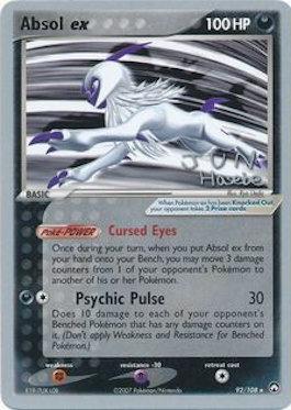 Absol ex (92/108) (Flyvees - Jun Hasebe) [World Championships 2007] | Anubis Games and Hobby