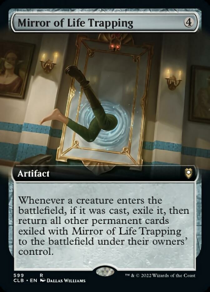 Mirror of Life Trapping (Extended Art) [Commander Legends: Battle for Baldur's Gate] | Anubis Games and Hobby