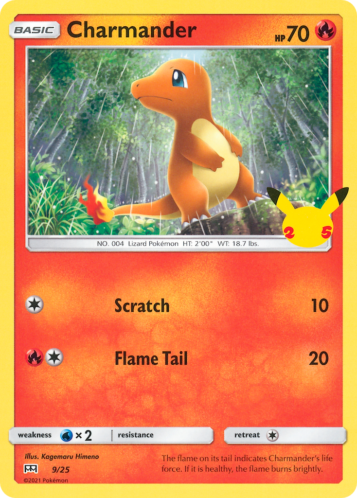 Charmander (9/25) [McDonald's 25th Anniversary] | Anubis Games and Hobby