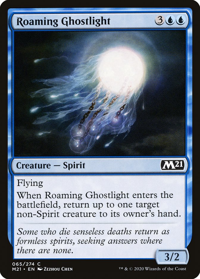 Roaming Ghostlight [Core Set 2021] | Anubis Games and Hobby