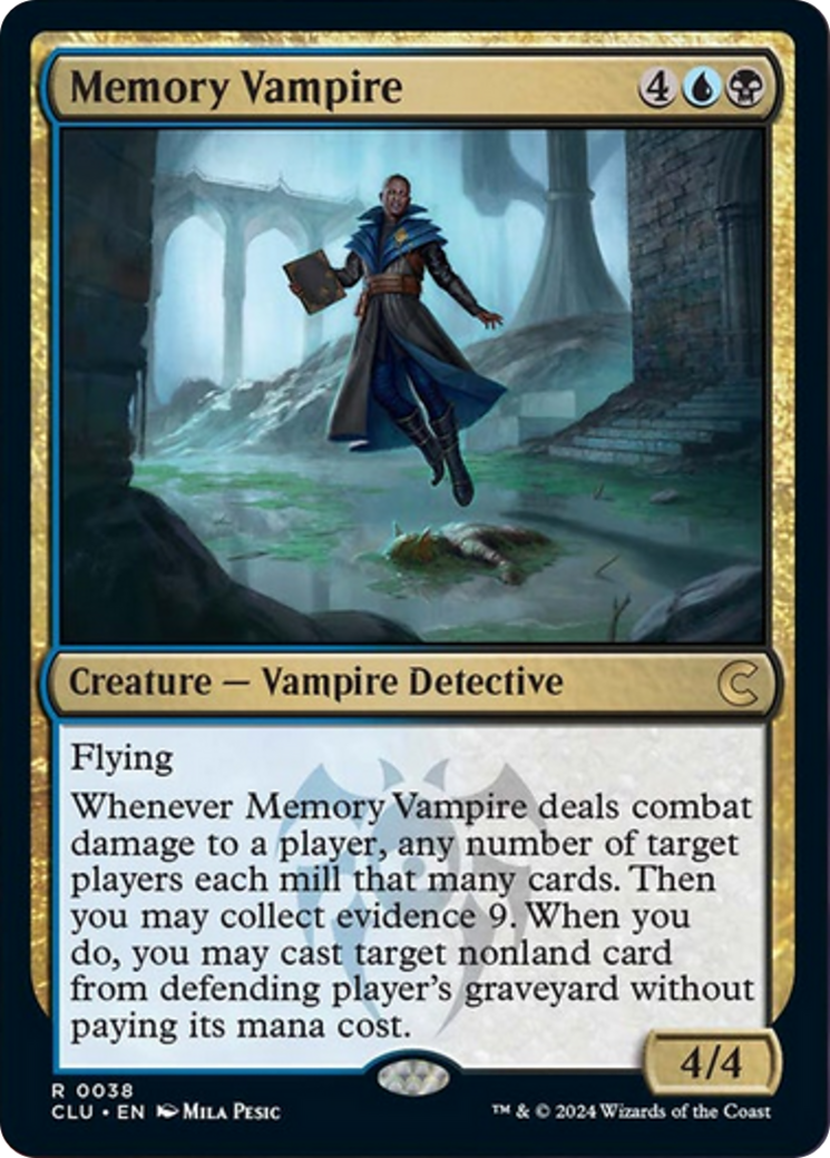 Memory Vampire [Ravnica: Clue Edition] | Anubis Games and Hobby