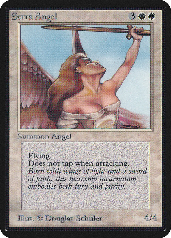 Serra Angel [Alpha Edition] | Anubis Games and Hobby