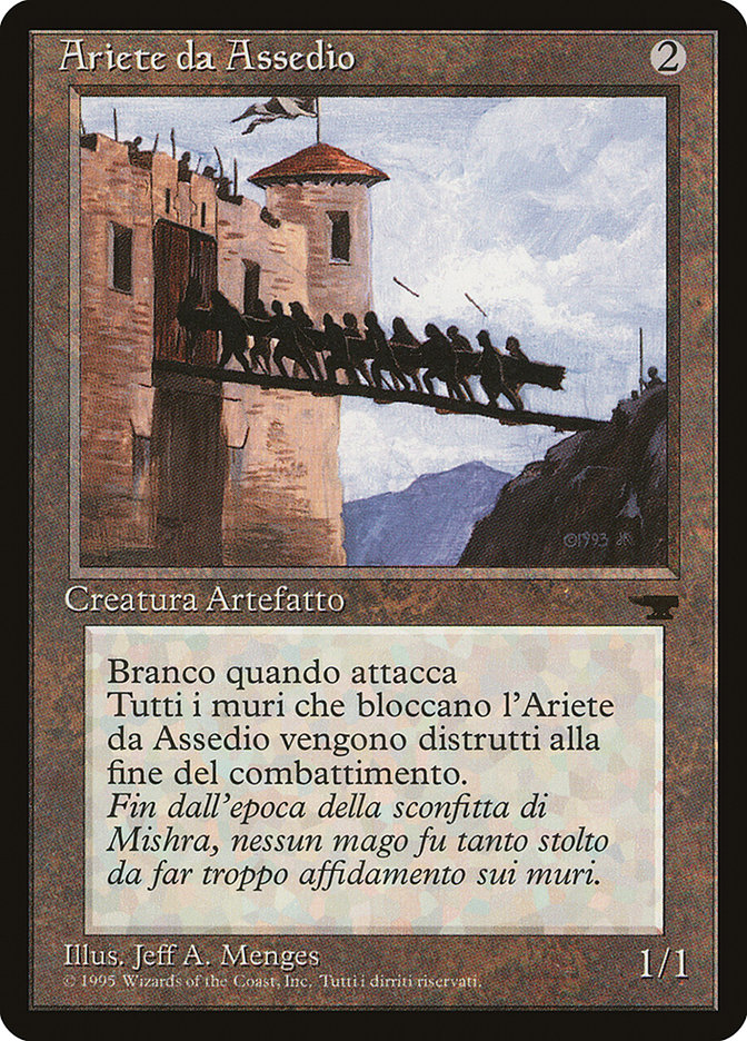 Battering Ram (Italian) - "Ariete da Assedio" [Rinascimento] | Anubis Games and Hobby