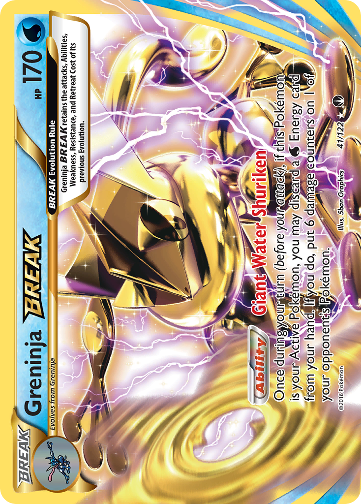 Greninja BREAK (41/122) [XY: BREAKpoint] | Anubis Games and Hobby