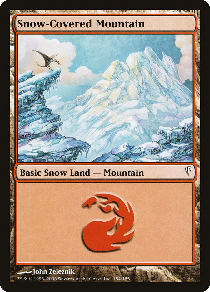 Snow-Covered Mountain [Coldsnap] | Anubis Games and Hobby