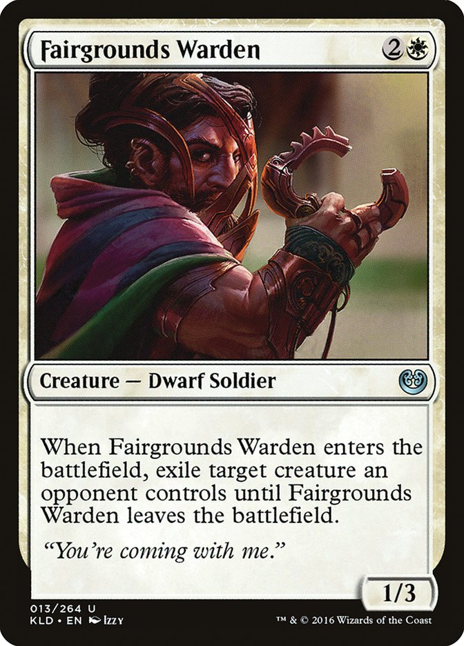 Fairgrounds Warden [Kaladesh] | Anubis Games and Hobby