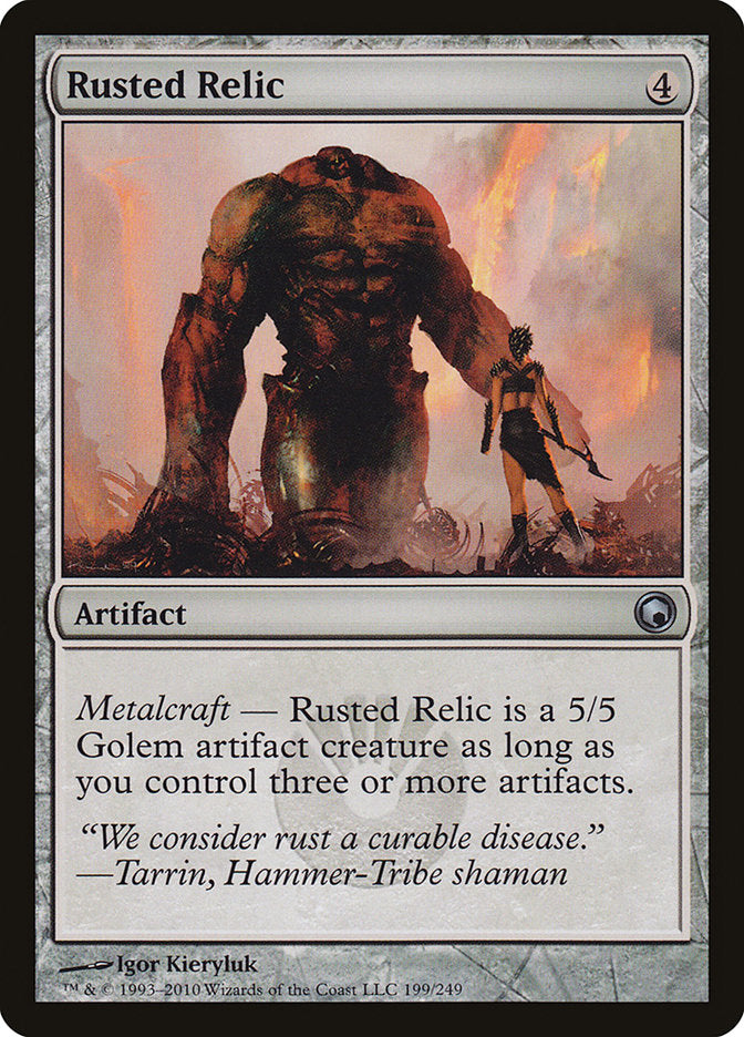 Rusted Relic [Scars of Mirrodin] | Anubis Games and Hobby