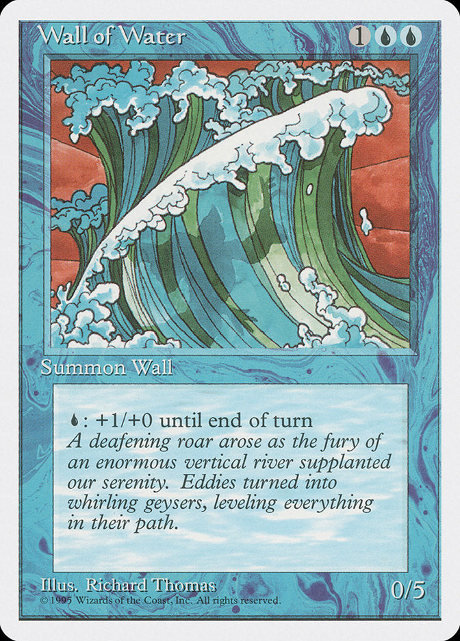 Wall of Water [Fourth Edition] | Anubis Games and Hobby