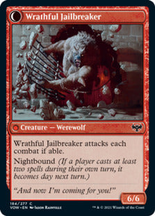 Weary Prisoner // Wrathful Jailbreaker [Innistrad: Crimson Vow] | Anubis Games and Hobby