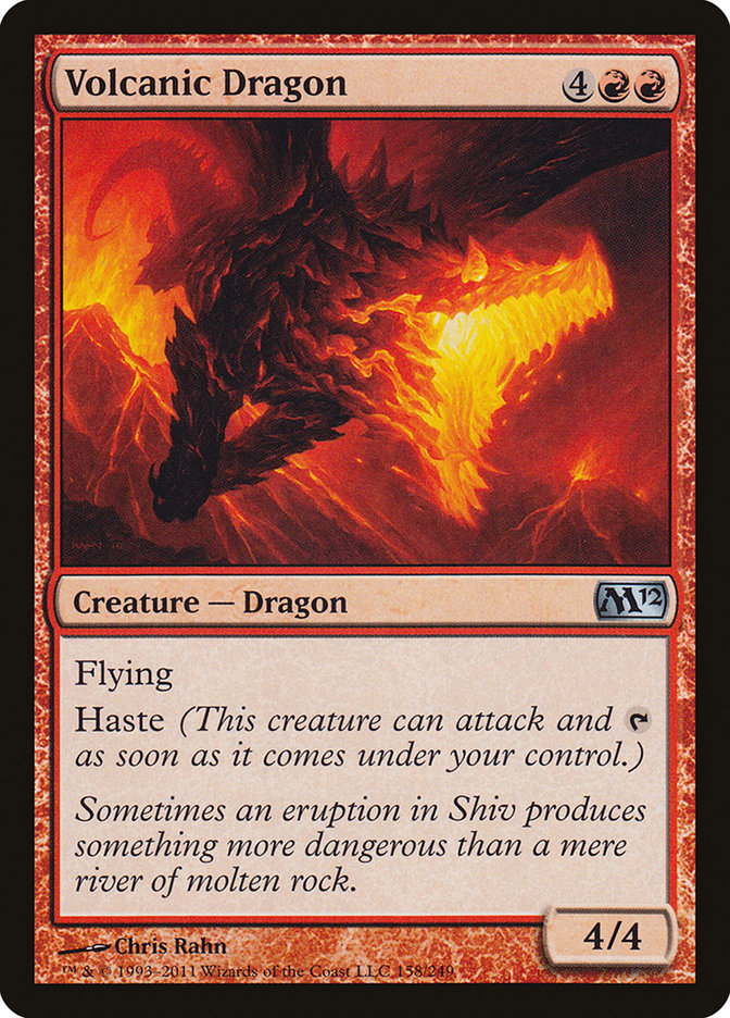 Volcanic Dragon [Magic 2012] | Anubis Games and Hobby